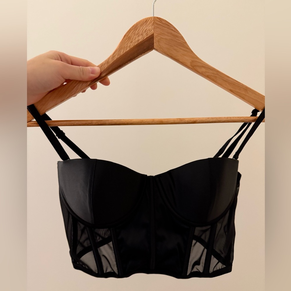 Meshki Intimates Corset Bustier silk